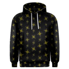 Symbols Gold Background Metallic Men s Overhead Hoodie