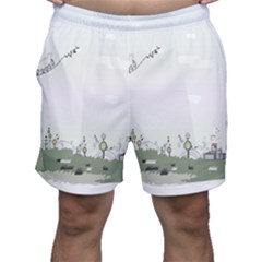 Abstract Men s Shorts