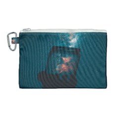 Swimming  Canvas Cosmetic Bag (large) by artworkshop