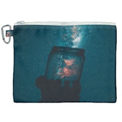 Swimming  Canvas Cosmetic Bag (xxl) by artworkshop