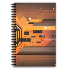 Technology Design Tech Computer Future Business 5 5  X 8 5  Notebook