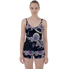 Fractal Math Abstract Abstract Art Digital Art Tie Front Two Piece Tankini