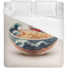 Ai Generated Noodles Pirate Chinese Food Food Duvet Cover (king Size) by danenraven