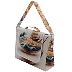 Ai Generated Noodles Pirate Chinese Food Food Box Up Messenger Bag by danenraven