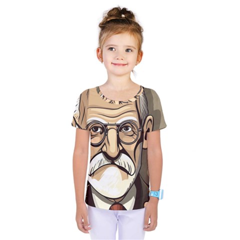 Ai Generated Psychotherapist Psychology Therapy Kids  One Piece Tee by danenraven