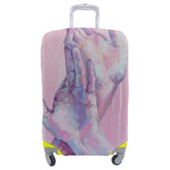 Conceptual Abstract Hand Painting  Luggage Cover (medium) by MariDein