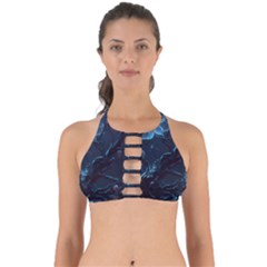 Ai Generated Cherry Blossom Blossoms Art Perfectly Cut Out Bikini Top