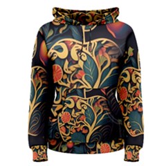 Ai Generated Apple Foliage Women s Pullover Hoodie by Ravend