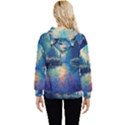 Oil Painting Night Scenery Fantasy Women s Lightweight Drawstring Hoodie View4