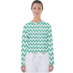 Chevron Pattern Gifts Women s Slouchy Sweat