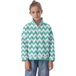 Chevron Pattern Gifts Kids  Half Zip Hoodie