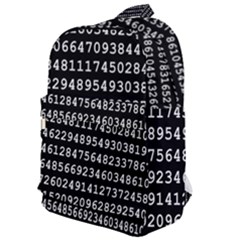 Pi Circle Diameter Circumference Ratio Radius Classic Backpack by Ravend