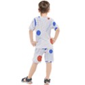 Computer Network Technology Digital Science Fiction Kids  Tee and Shorts Set View2