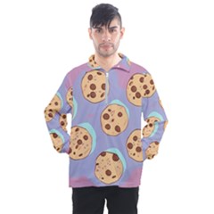 Cookies Chocolate Chips Chocolate Cookies Sweets Men s Half Zip Pullover