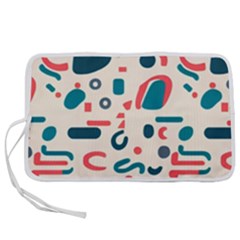 Shapes Pattern  Pen Storage Case (m) by Sobalvarro