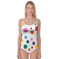 Polka Dot Camisole Leotard  by 8989