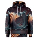 Ai Generated Space Design Fractal Light Motion Men s Overhead Hoodie View1