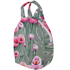 Pure And Radiant Watercolor Flowers Travel Backpacks by GardenOfOphir