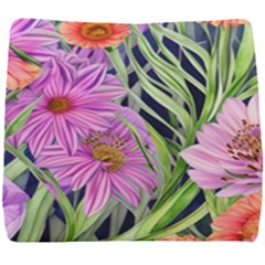 Cheerful Watercolors – Flowers Botanical Seat Cushion