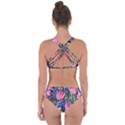 Tropical Paradise Criss Cross Bikini Set View2