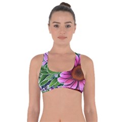 Bouquet Of Sunshine Got No Strings Sports Bra by GardenOfOphir