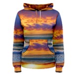 Summer Sunset Over The Ocean Women s Pullover Hoodie