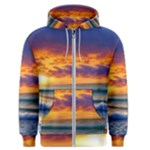 Summer Sunset Over The Ocean Men s Zipper Hoodie