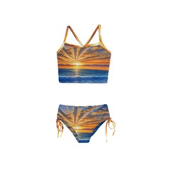 Sunset Scenic View Photography Girls  Tankini Swimsuit