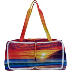 Sunset Over The Ocean Multi Function Bag by GardenOfOphir