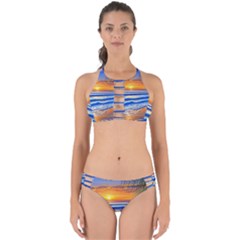 Summer Sunset Surf Perfectly Cut Out Bikini Set