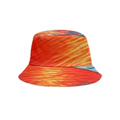 Golden Sunsets And Crisp Air Inside Out Bucket Hat (kids) by GardenOfOphir