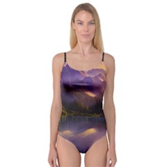 Colored Hues Sunset Camisole Leotard  by GardenOfOphir