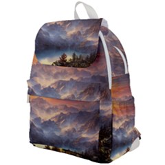 Dusty Sunset Top Flap Backpack