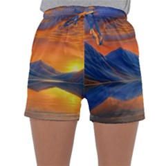 Glorious Sunset Sleepwear Shorts by GardenOfOphir