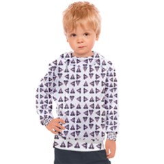 Happy Hound Funny Cute Gog Pattern Kids  Hooded Pullover by dflcprintsclothing