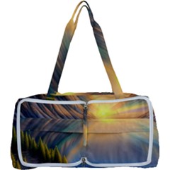 Remarkable Lake Sunset Multi Function Bag by GardenOfOphir