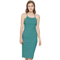 Celadon Green	 - 	bodycon Cross Back Summer Dress by ColorfulDresses