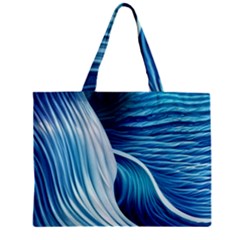 Summertime On The Sea Zipper Mini Tote Bag
