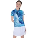 Summertime On The Sea Women s Polo Tee View1