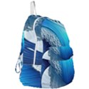 The Power Of The Ocean Foldable Lightweight Backpack View3