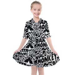 Arctic Monkeys Kids  All Frills Chiffon Dress