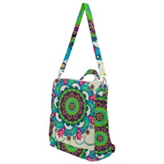 Artistic Pattern Mandala Crossbody Backpack by Jancukart