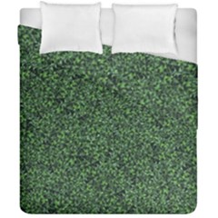 Leafy Elegance Botanical Pattern Duvet Cover Double Side (california King Size) by dflcprintsclothing