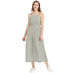 Silver Cloud Grey	 - 	boho Sleeveless Summer Dress by ColorfulDresses