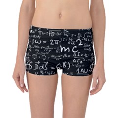 E=mc2 Text Science Albert Einstein Formula Mathematics Physics Boyleg Bikini Bottoms by Jancukart