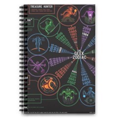 Zodiac Geek 5 5  X 8 5  Notebook