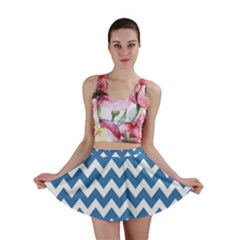 Chevron Pattern Gifts Mini Skirt by GardenOfOphir