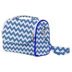 Chevron Pattern Gifts Satchel Shoulder Bag by GardenOfOphir