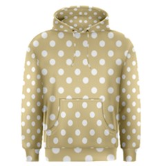 Mint Polka And White Polka Dots Men s Core Hoodie by GardenOfOphir