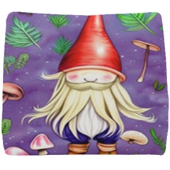 Sacred Mushroom Seat Cushion by GardenOfOphir